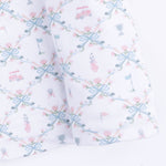 Angel Dear Golf Trellis Pink - Swaddle Blanket - 