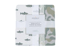Newcastle Classics Gone Fishing Camo Bamboo Throw Blanket for Outdoor Enthusiasts 50x70 Inches - 