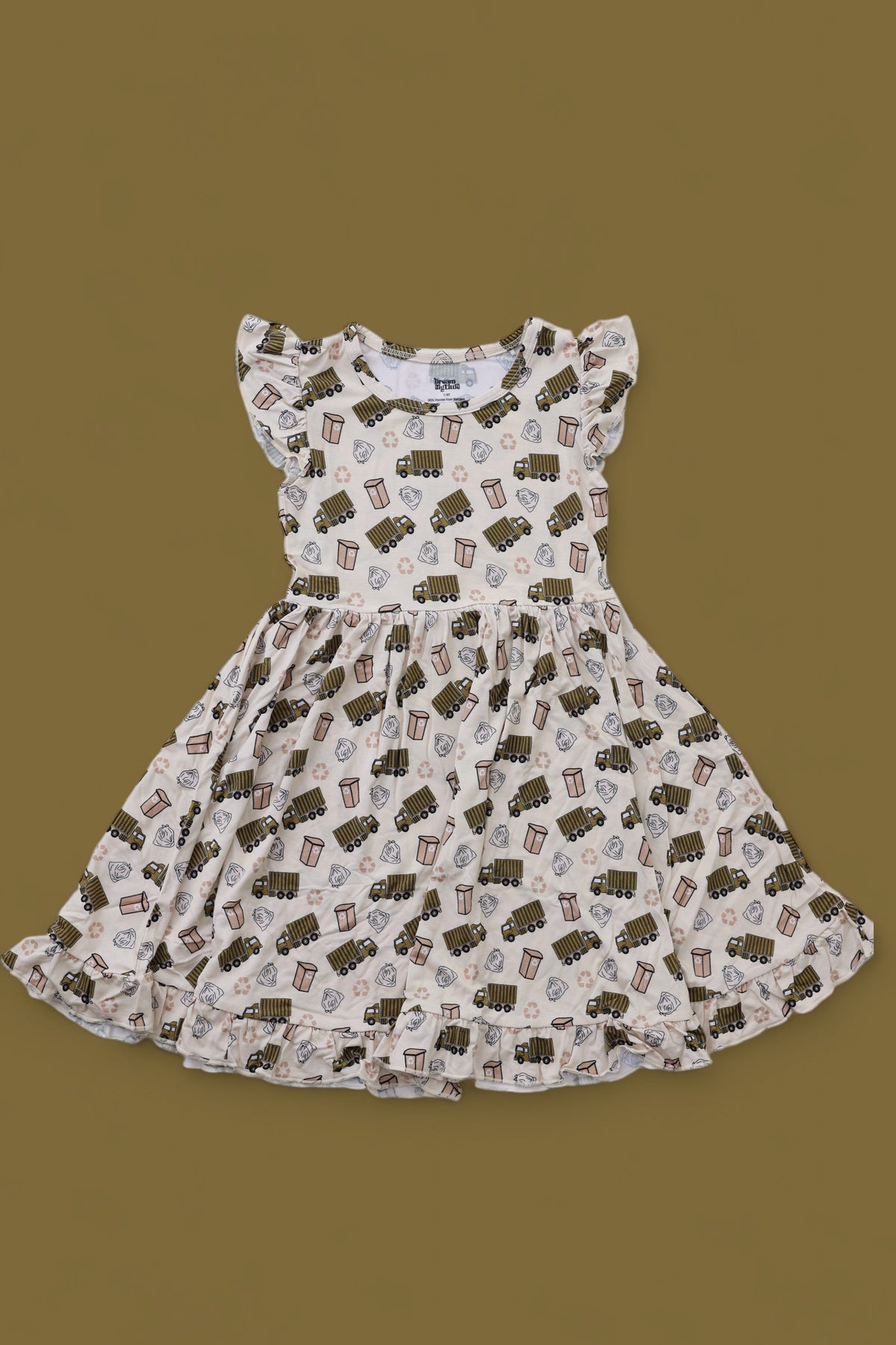 DREAM BIG LITTLE CO GOOD OL' GARBAGE DREAM RUFFLE DRESSEveretts Place