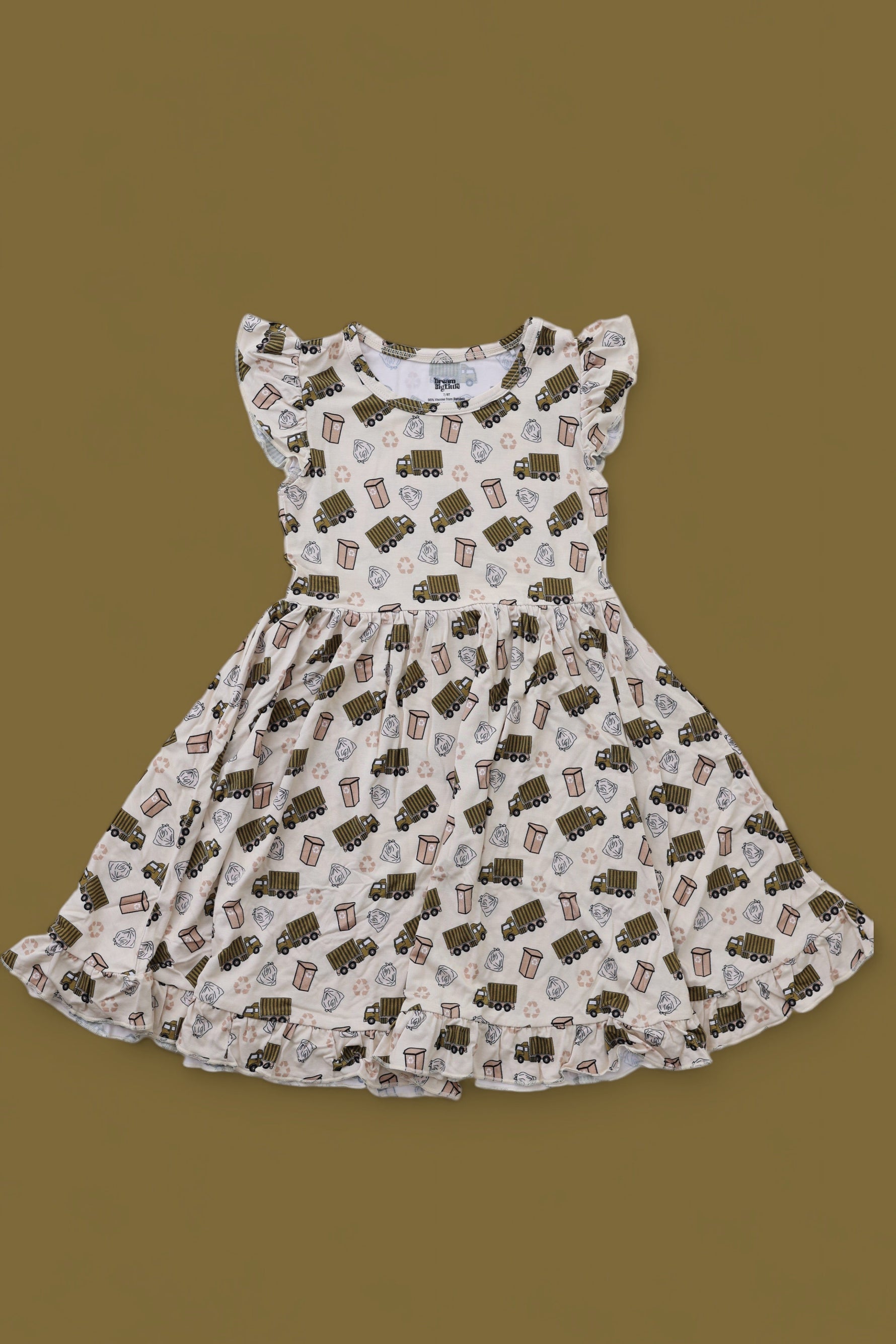 DREAM BIG LITTLE CO GOOD OL' GARBAGE DREAM RUFFLE DRESSEveretts Place