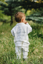 Mebie Baby Good Vibes Quarter Zip French Terry Set For Babies And Toddlers Mebie Baby - 