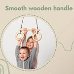 Goodevas Goodevas Trapeze Swing Bar With Rings For Kids Active Play And Physical Development - Everetts Place Boutique - 