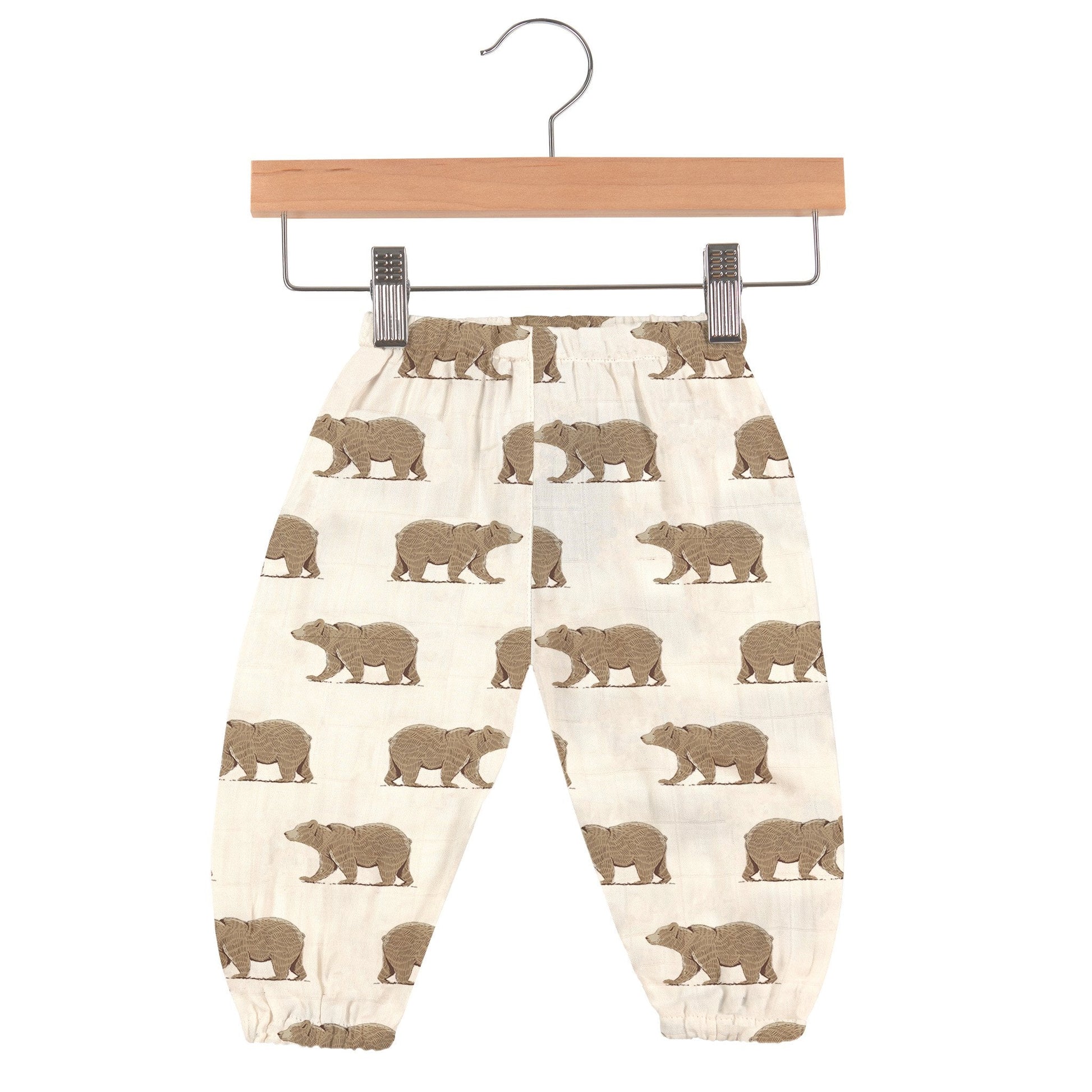 Goodnight Bear Bamboo Newcastle Mini Pants for Babies Newcastle Classics