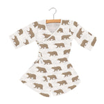 Newcastle Classics Goodnight Bear Bamboo Mini Robe with Soft Muslin for Kids - Apparel & Accessories > Clothing > Sleepwear & Loungewear > Robes Clothing