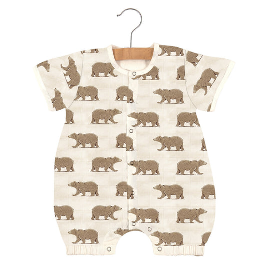 Goodnight Bear Bamboo Newcastle Mini Romper For Babies Newcastle Classics