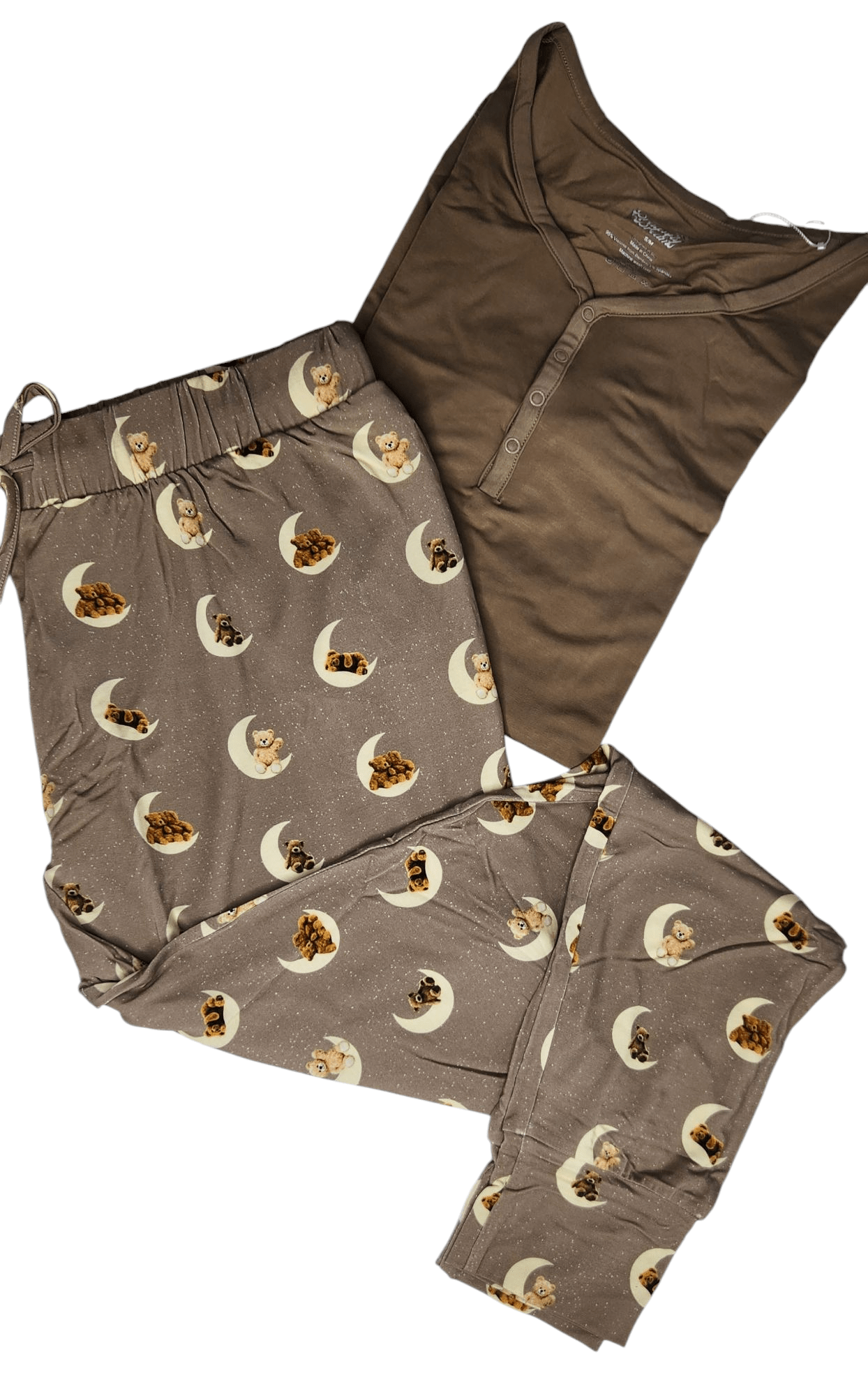 Dragonfly Dreams Bamboo Goodnight Bear Women's Pajamas