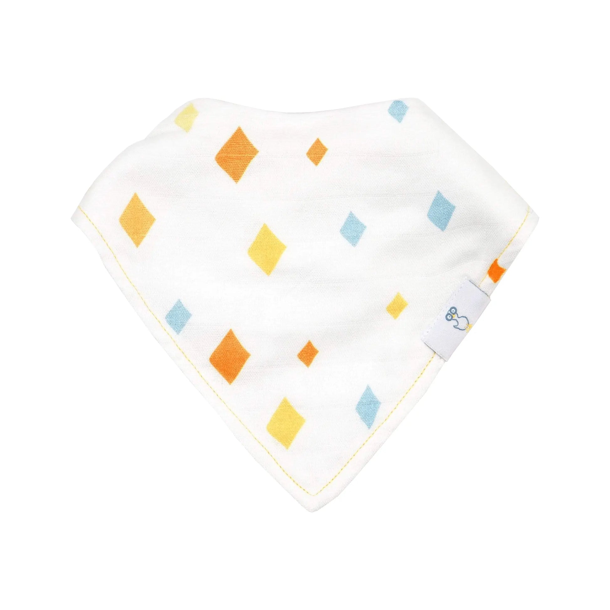 Awesome And Diamonds 2 Pack Muslin And Terry Cloth Bib Set Goosewaddle® | Newborn Baby Blankets Toys Teethers Bibs & More