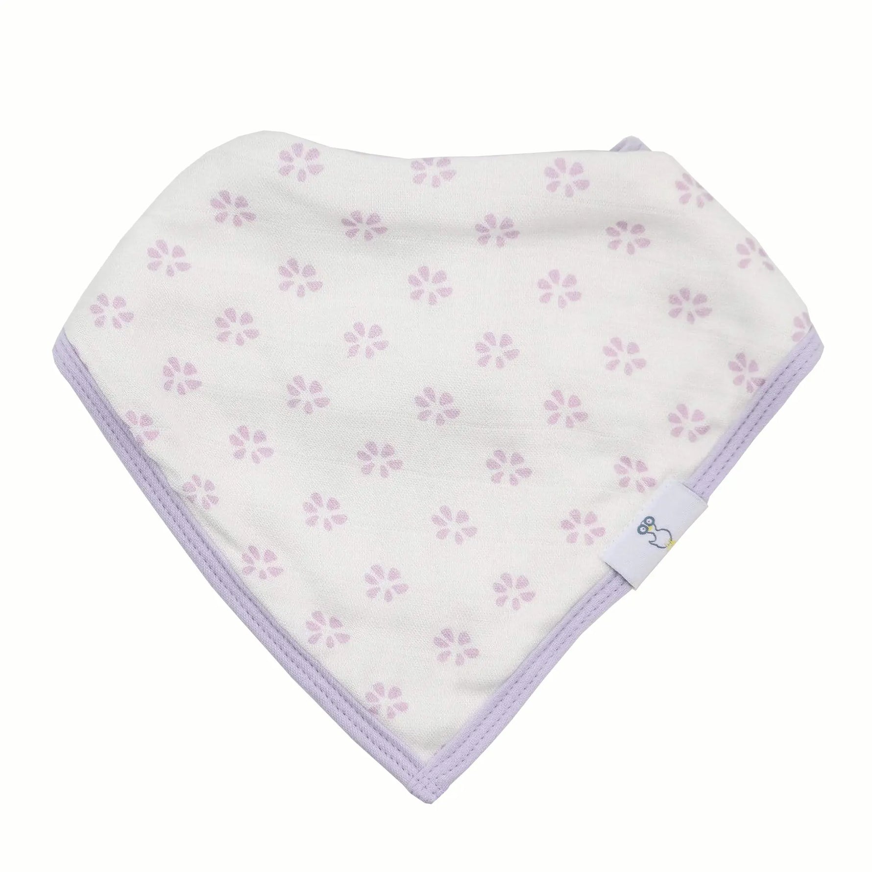 Goosewaddle® | Newborn Baby Blankets Toys Teethers Bibs & More Blueberries And Flowers Lavender Bib Set with Super Absorbent Fabric for Babies - Baby & Toddler > Nursing & Feeding > Bibs Bibs