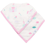 Goosewaddle® | Newborn Baby Blankets Toys Teethers Bibs & More Clouds And Castles 2 Pack Absorbent Muslin Bibs for Babies and Toddlers - Baby & Toddler > Nursing & Feeding > Bibs Bibs