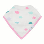Goosewaddle® | Newborn Baby Blankets Toys Teethers Bibs & More Clouds And Castles 2 Pack Absorbent Muslin Bibs for Babies and Toddlers - Baby & Toddler > Nursing & Feeding > Bibs Bibs