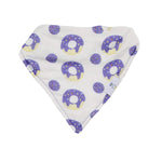 Goosewaddle® | Newborn Baby Blankets Toys Teethers Bibs & More Im Awesome Donut Bib Set with Absorbent Muslin for Stylish Babies - Bibs