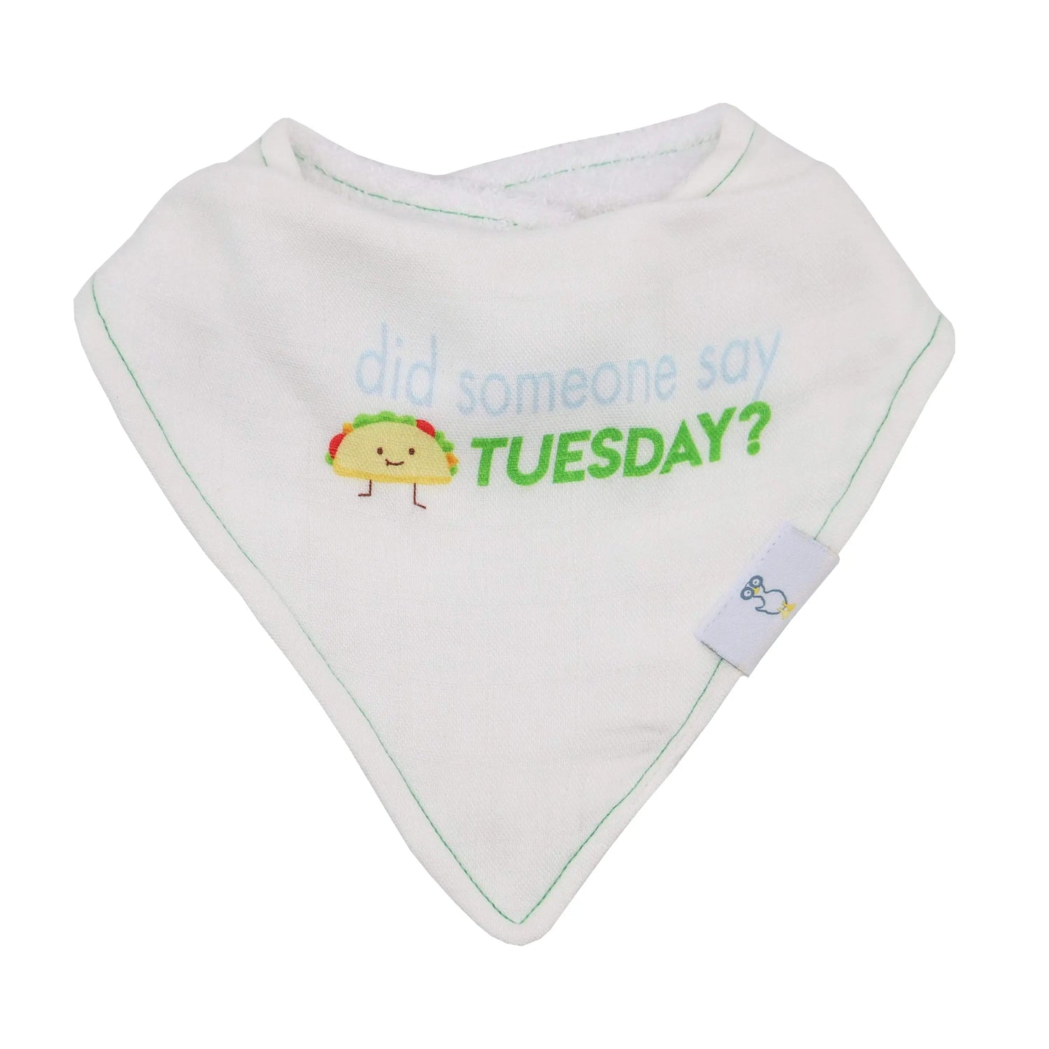 Goosewaddle® | Newborn Baby Blankets Toys Teethers Bibs & More Taco Tuesday Bib Set with Soft Bamboo Muslin for Fun Loving Babies - Baby & Toddler > Nursing & Feeding > Bibs Bibs