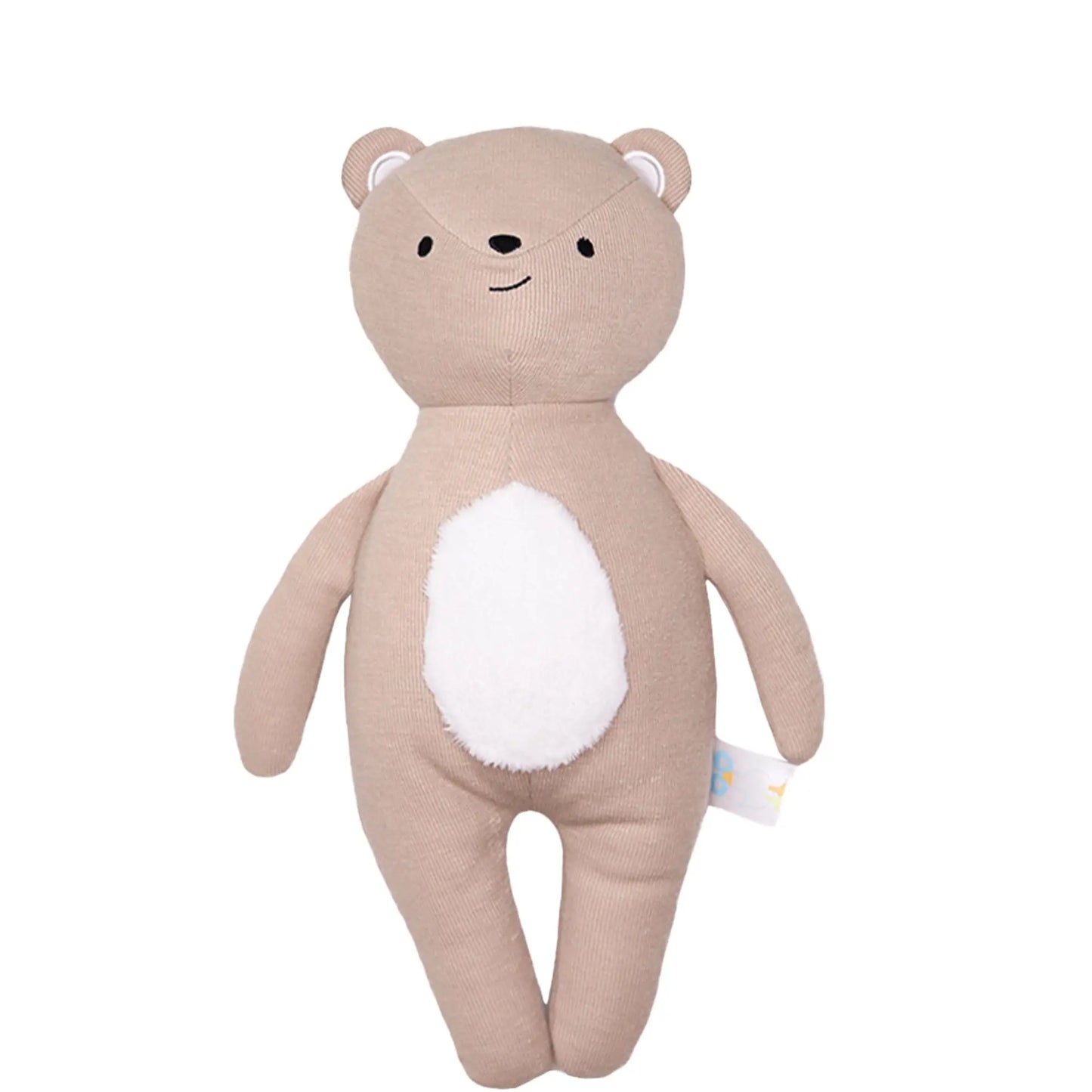 Bear Knit Plush Stuffed Animal for Infants and Toddlers 14 Inches Tall Goosewaddle® | Newborn Baby Blankets Toys Teethers Bibs & More