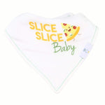 Goosewaddle® | Newborn Baby Blankets Toys Teethers Bibs & More Slice Slice Baby Adjustable Bib Set with Soft Bamboo Muslin for Babies - bibs