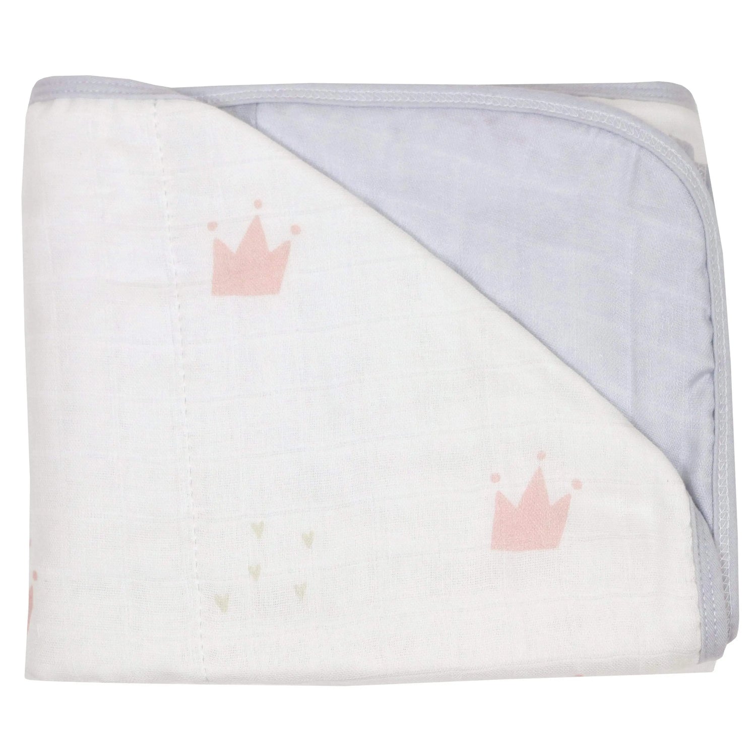 Goosewaddle® | Newborn Baby Blankets Toys Teethers Bibs & More Luxury Bamboo Muslin Quilted Blanket with Soft Touch for Infants and Toddlers - Bamboo Muslin Quilted Blanket