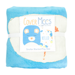 Goosewaddle® | Newborn Baby Blankets Toys Teethers Bibs & More Cozy Bear Stroller Blanket with Whimsical Design for Baby Adventures - Baby & Toddler > Swaddling & Receiving Blankets Blanket