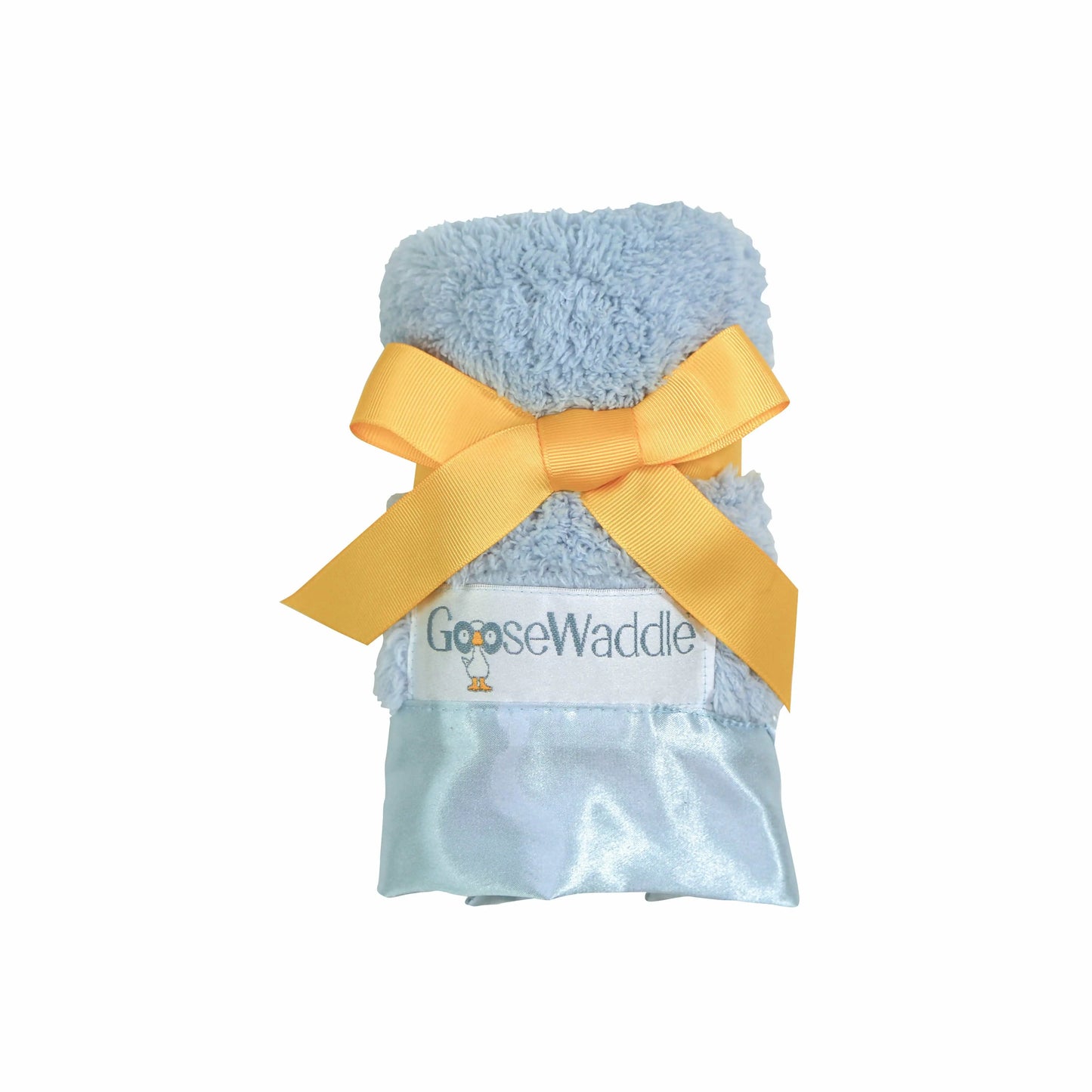 Luxury Baby Blankie Soft Fluffy Square White Classic Pastels Goosewaddle® | Newborn Baby Blankets Toys Teethers Bibs & More