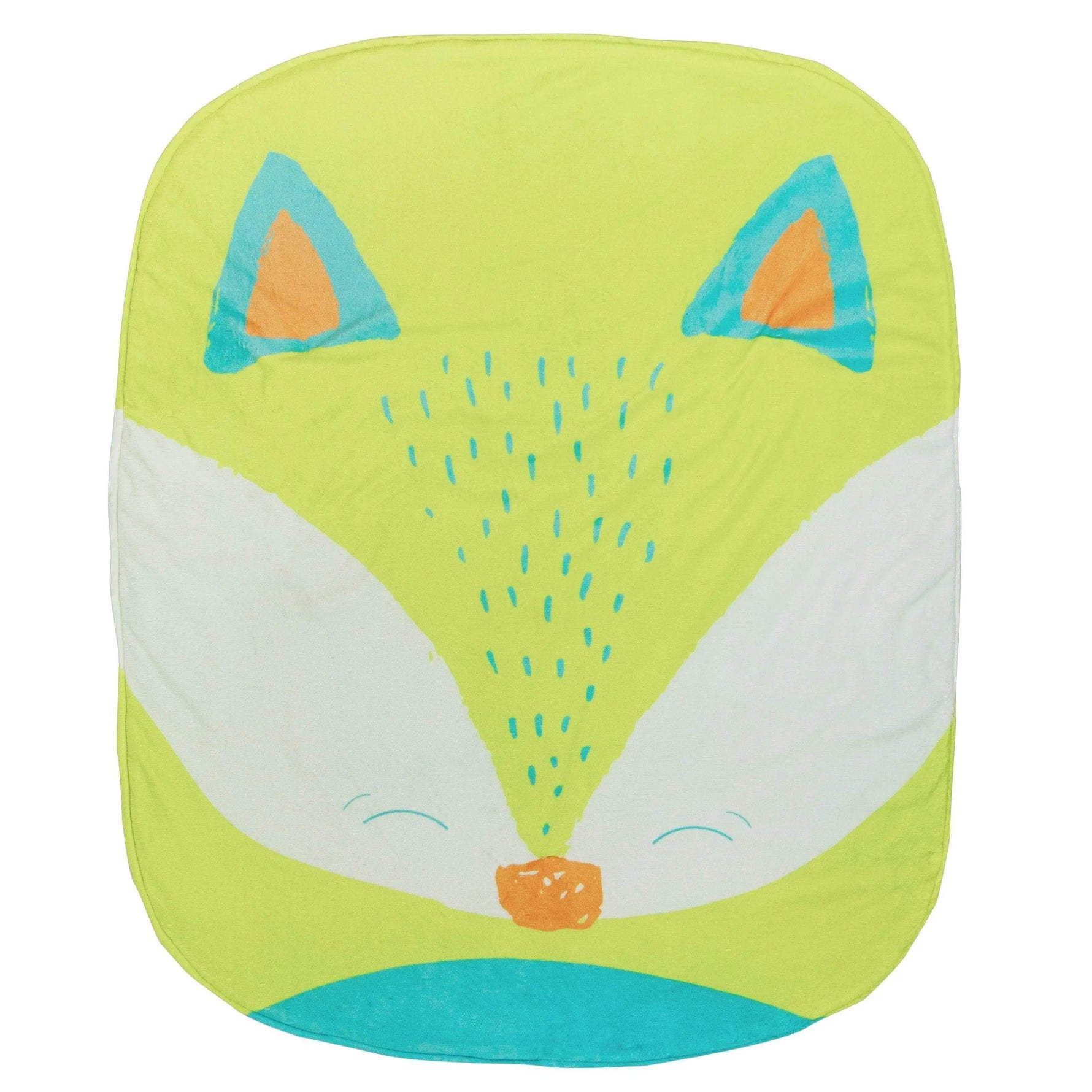 Goosewaddle® | Newborn Baby Blankets Toys Teethers Bibs & More Fox Stroller Blanket Soft Cozy Design with Colorful Bubbles for Infants - Baby & Toddler > Swaddling & Receiving Blankets Blanket