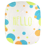 Goosewaddle® | Newborn Baby Blankets Toys Teethers Bibs & More Fox Stroller Blanket Soft Cozy Design with Colorful Bubbles for Infants - Baby & Toddler > Swaddling & Receiving Blankets Blanket
