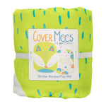 Goosewaddle® | Newborn Baby Blankets Toys Teethers Bibs & More Fox Stroller Blanket Soft Cozy Design with Colorful Bubbles for Infants - Baby & Toddler > Swaddling & Receiving Blankets Blanket