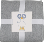 Goosewaddle® | Newborn Baby Blankets Toys Teethers Bibs & More Cozy Knit Throw Blanket for Home Decor with Soft Gray Fabric - Home & Garden > Linens & Bedding > Bedding > Blankets Blanket