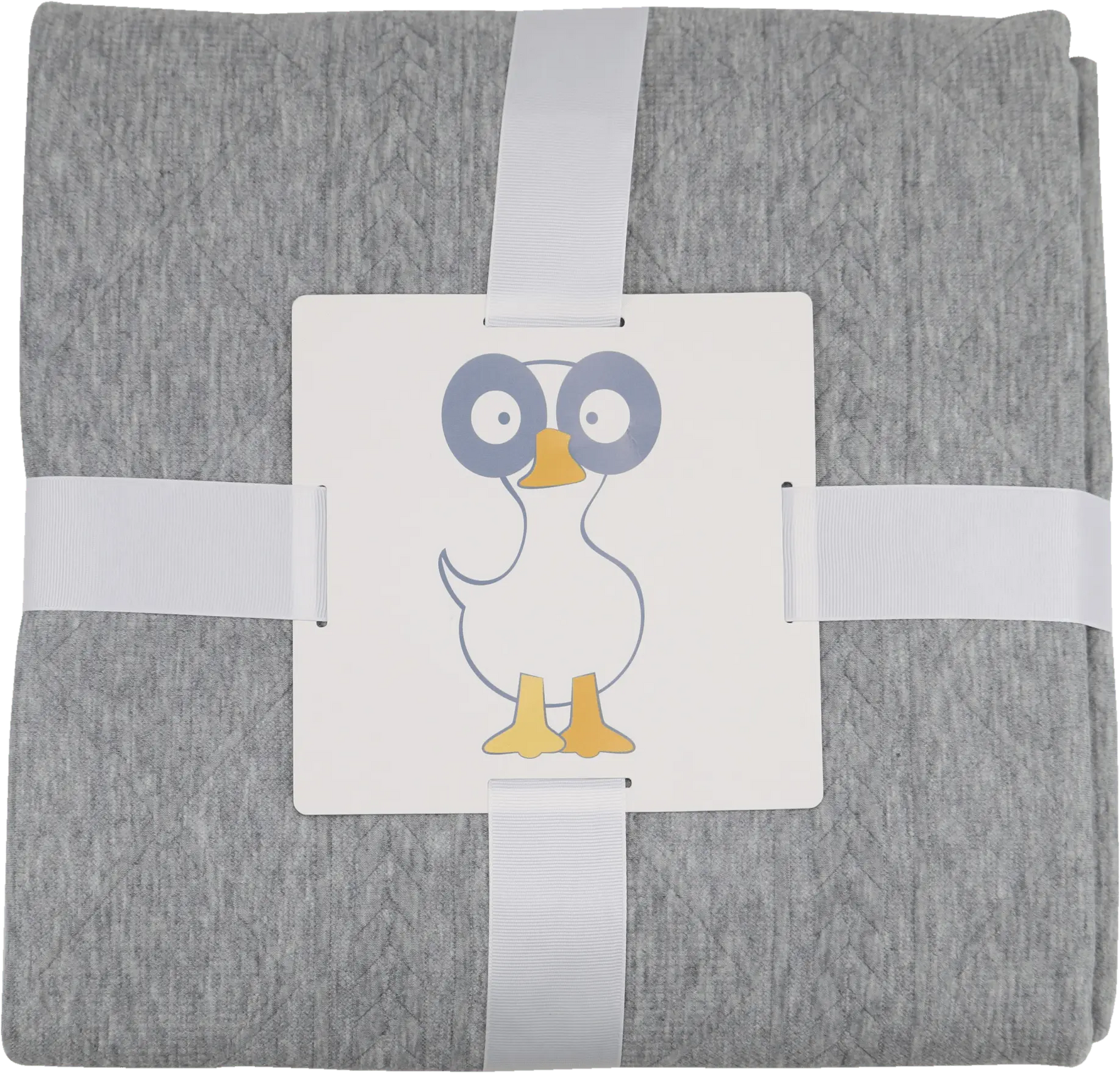 Goosewaddle® | Newborn Baby Blankets Toys Teethers Bibs & More Cozy Knit Throw Blanket for Home Decor with Soft Gray Fabric - Home & Garden > Linens & Bedding > Bedding > Blankets Blanket