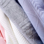 Goosewaddle® | Newborn Baby Blankets Toys Teethers Bibs & More Lavender Knit Baby Blanket with Soft Fabric for Cozy Nursery Use - Baby & Toddler > Swaddling & Receiving Blankets > Receiving Blankets KNIT BABY BLANKET