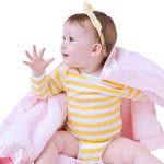 Goosewaddle® | Newborn Baby Blankets Toys Teethers Bibs & More GooseWaddle Luxury Baby Blanket with Satin Trim