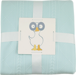 Goosewaddle® | Newborn Baby Blankets Toys Teethers Bibs & More Mint 50" x 60" Full Size Knit Throw - Home & Garden > Linens & Bedding > Bedding > Blankets Full Size Knit Throw