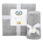 Goosewaddle® | Newborn Baby Blankets Toys Teethers Bibs & More Mommy & Me Knit Blanket Set - Gray - Baby & Toddler > Baby Gift Sets Blanket