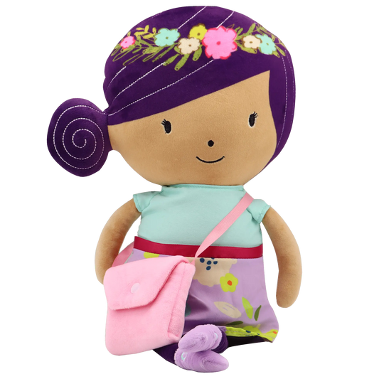 Parker The Woodland Princess Plush Doll Inspired By The Book The Forest Of Whimsical Wonder Goosewaddle® | Newborn Baby Blankets Toys Teethers Bibs & More