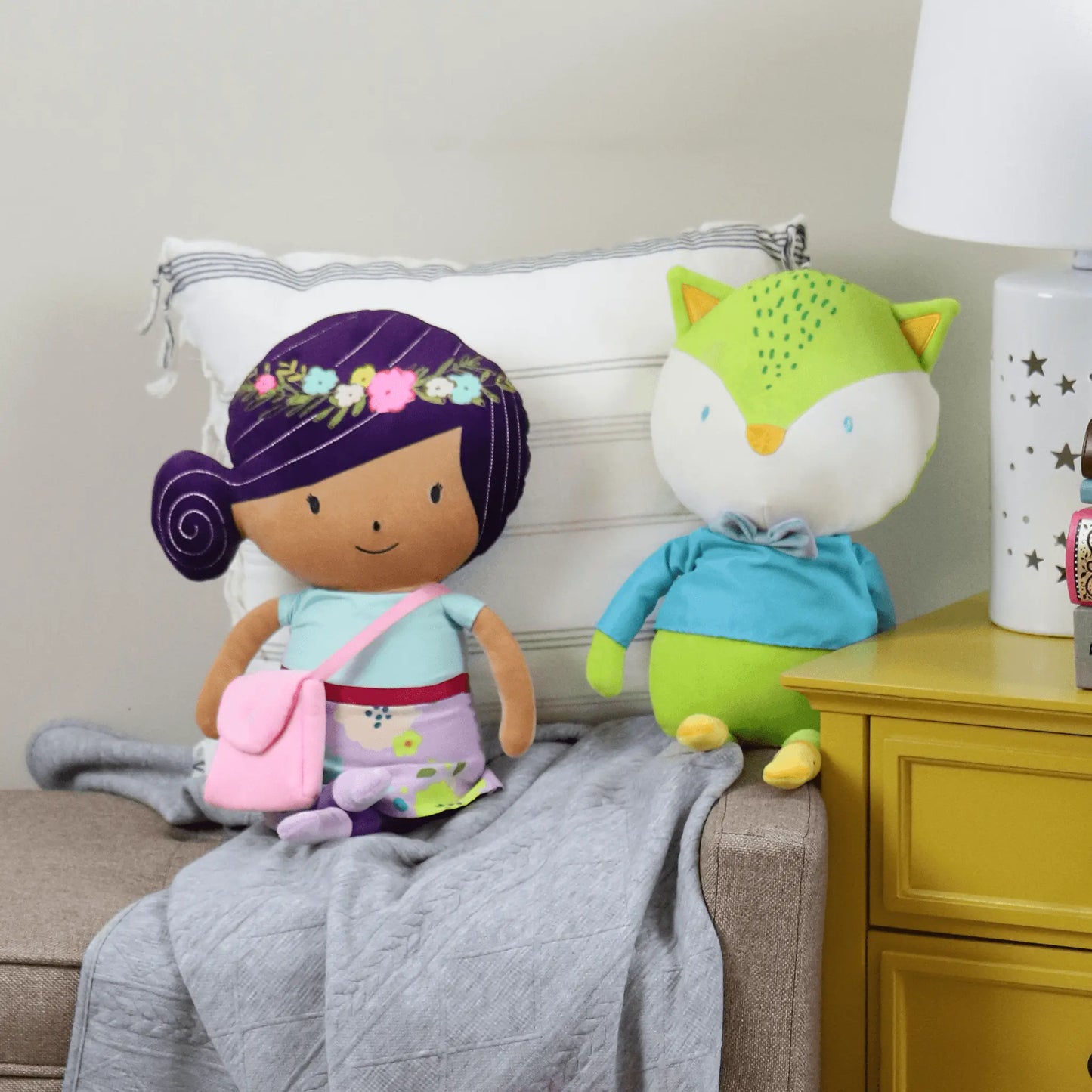 Parker The Woodland Princess Plush Doll Inspired By The Book The Forest Of Whimsical Wonder Goosewaddle® | Newborn Baby Blankets Toys Teethers Bibs & More