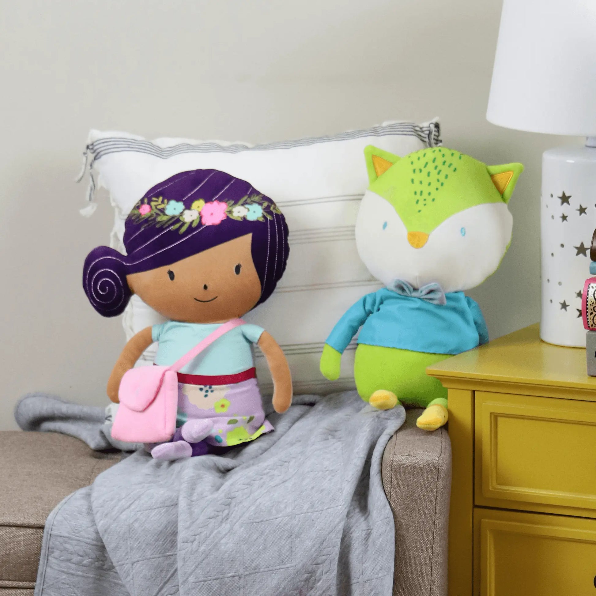 Parker The Woodland Princess Plush Doll Inspired By The Book The Forest Of Whimsical Wonder Goosewaddle® | Newborn Baby Blankets Toys Teethers Bibs & More