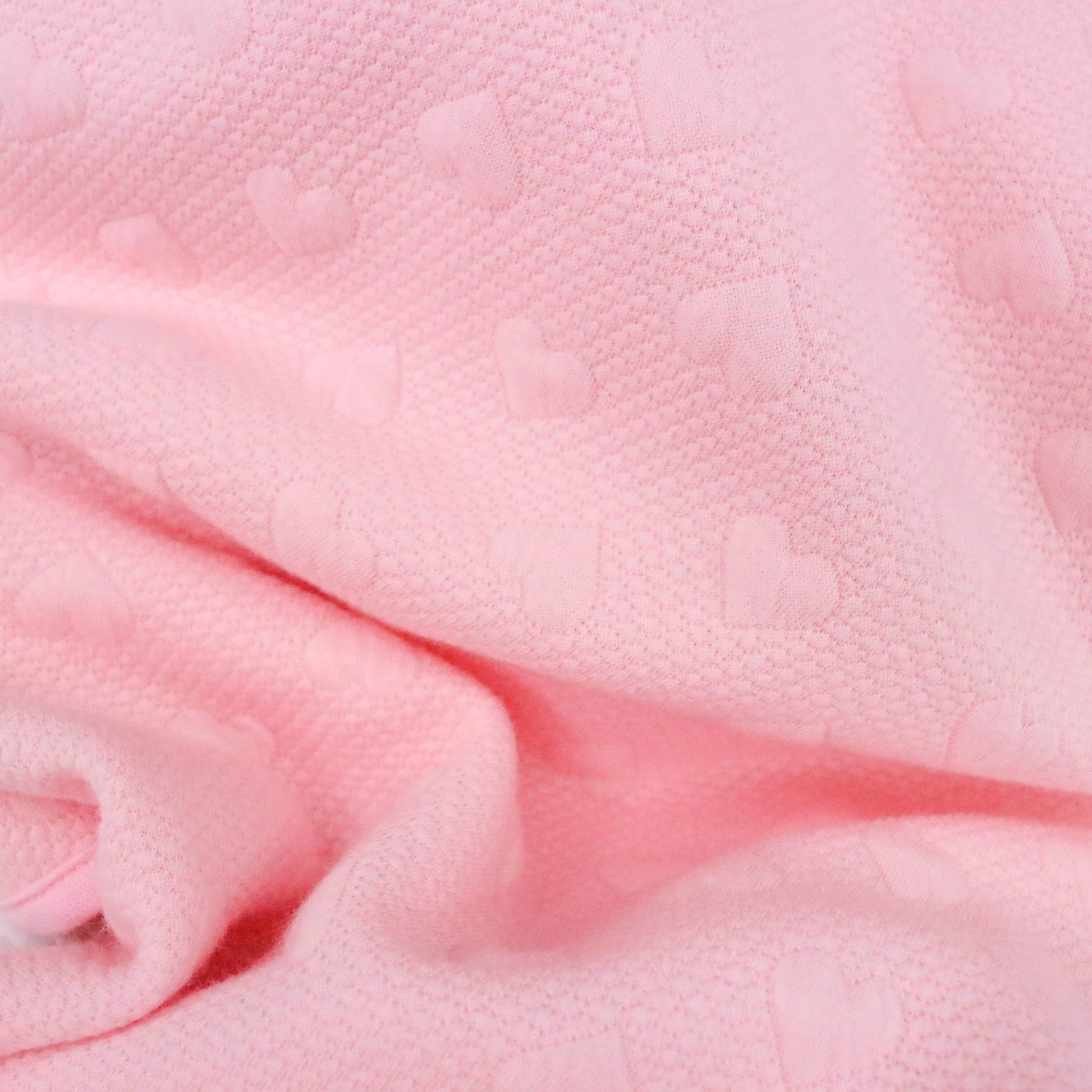 Pink Knit Baby Blanket for Newborns Soft and Cozy Nursery Essential.