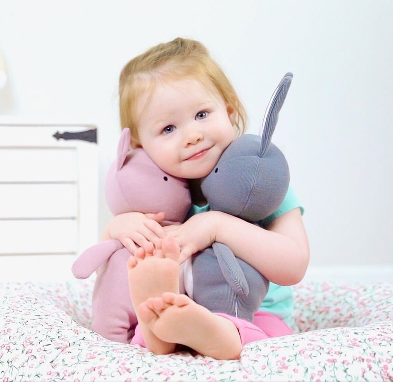 Pink Pig Gift Set Goosewaddle® | Newborn Baby Blankets Toys Teethers Bibs & More