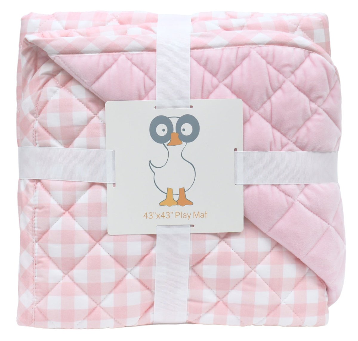 Goosewaddle® | Newborn Baby Blankets Toys Teethers Bibs & More GooseWaddle Super Soft Cotton Reversible Quilted Baby Play Mat