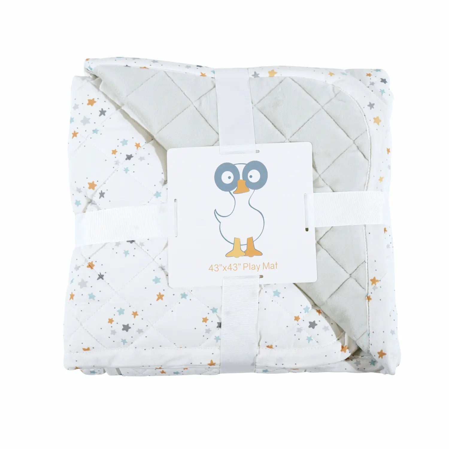 Goosewaddle® | Newborn Baby Blankets Toys Teethers Bibs & More GooseWaddle Super Soft Play Mats - Cotton and Super Soft