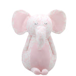 Goosewaddle® | Newborn Baby Blankets Toys Teethers Bibs & More Poppy Elephant Pink Plush Toy with Super Soft Fabric for Infants - Toys & Games > Toys > Dolls, Playsets & Toy Figures > Stuffed Animals Printed Plush Toys