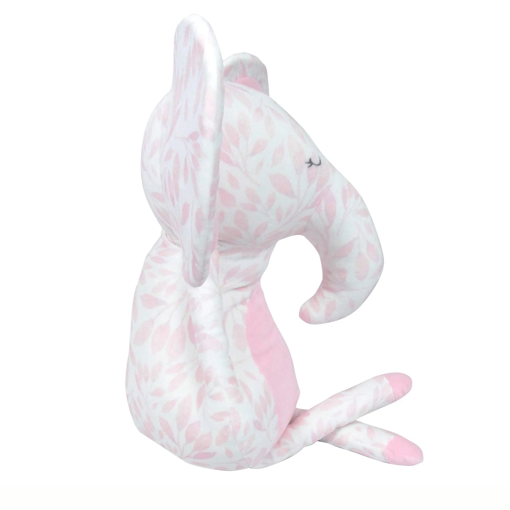 Poppy Elephant Pink Super Soft Plush Toy for Nursery Snuggles Goosewaddle® | Newborn Baby Blankets Toys Teethers Bibs & More