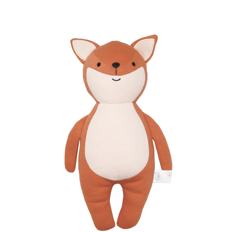 Terracotta Fox Gift Set Goosewaddle® | Newborn Baby Blankets Toys Teethers Bibs & More