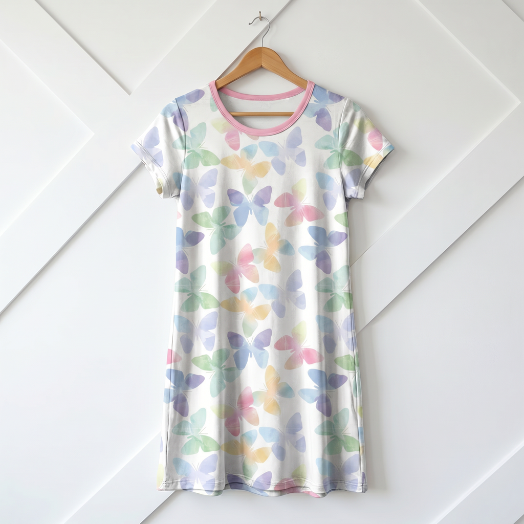 Grace Wings A-Line Dress by Bestaroo