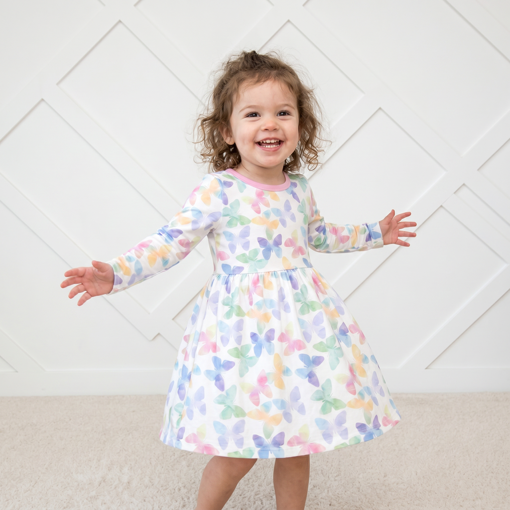 Grace Wings L/S Dress by Bestaroo