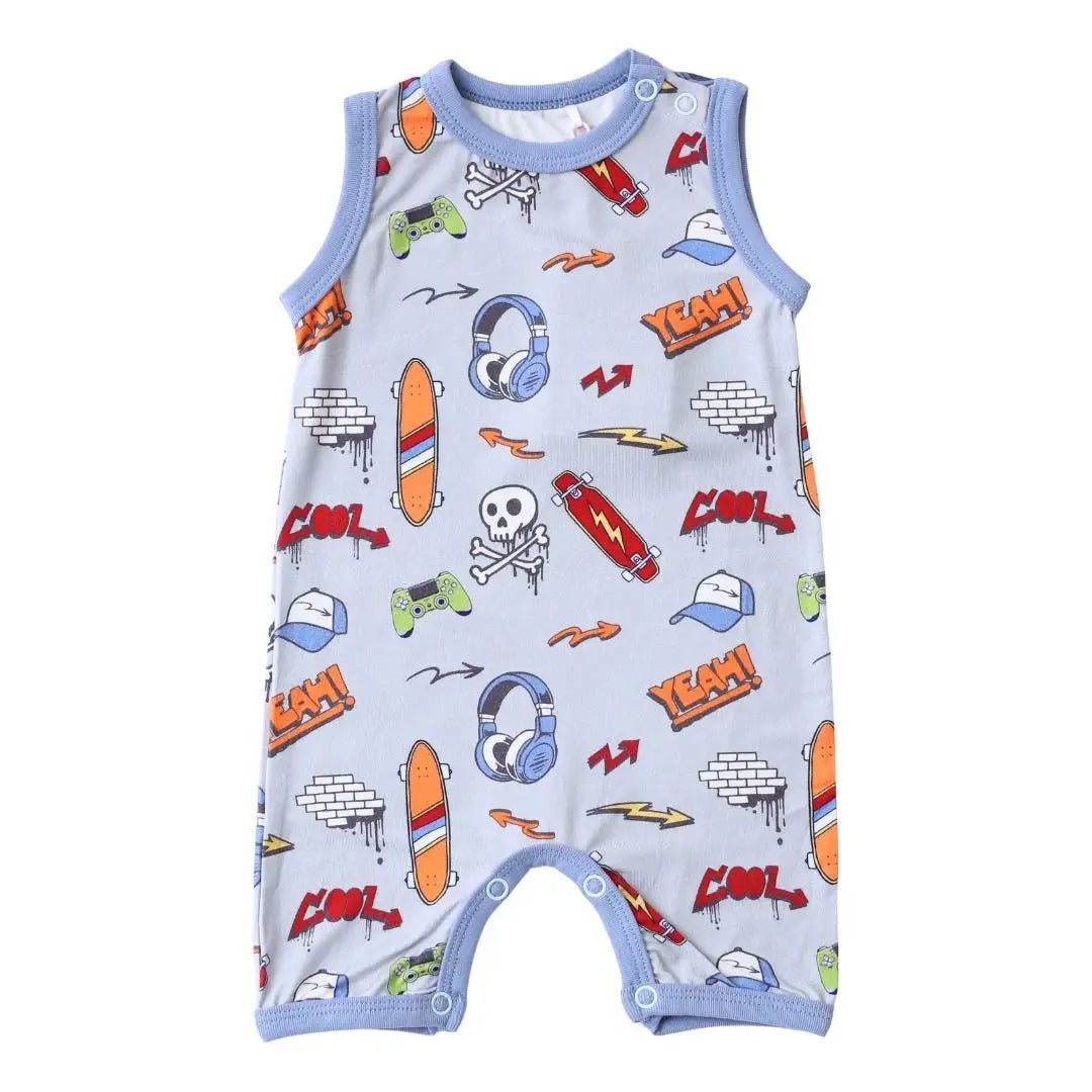 Graffiti Shortall - Baby & Toddler Clothing, Overall, Baby Products, Child, Sleeveless shirt | Everetts Place