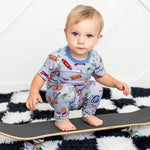 Graffiti S/S Pajama - Sleeve, Baby & Toddler Clothing, Child, Toddler, Nightwear | Everetts Place