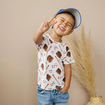 Grand Slam Bamboo Tee *Sizes 3/6m & Sz 6 Left - Sleeve, Neck, Child, Happiness, Baby & Toddler Clothing | Everetts Place