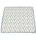 Newcastle Classics Granite Green Dinosaurs and Blue Fog Cotton Newcastle Blanket - 