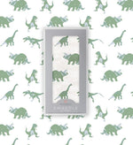 Newcastle Classics Granite Green Dinosaur Cotton Swaddle Blanket for Soft Comfortable Babies - Baby & Toddler > Swaddling & Receiving Blankets Cotton Swaddle