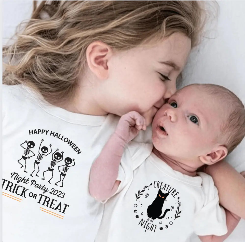 Finn + Emma graphic bodysuit | creature of the night - 
