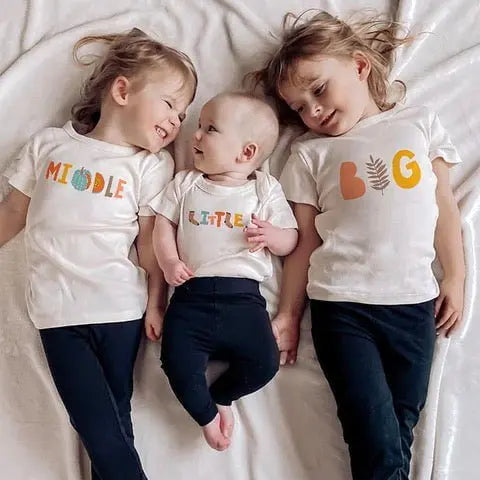 Finn + Emma graphic bodysuit | middle autumn - 