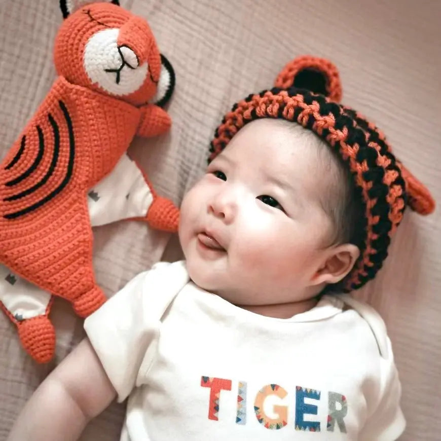 Finn + Emma graphic bodysuit | tiger - 